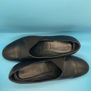 Ecco Felicia Black Leather Shoe Size 40 - U.S. Size 9